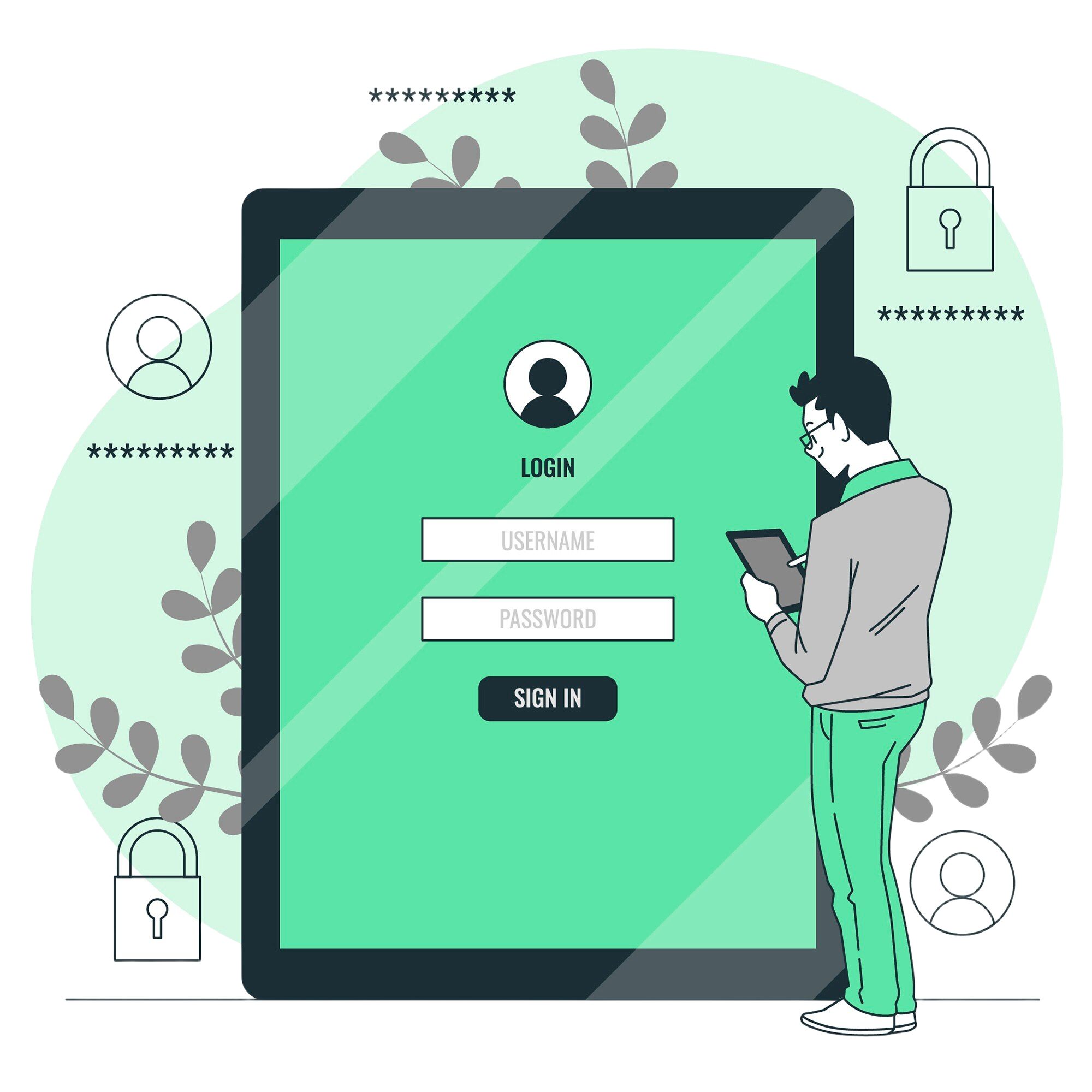 Login Illustration
